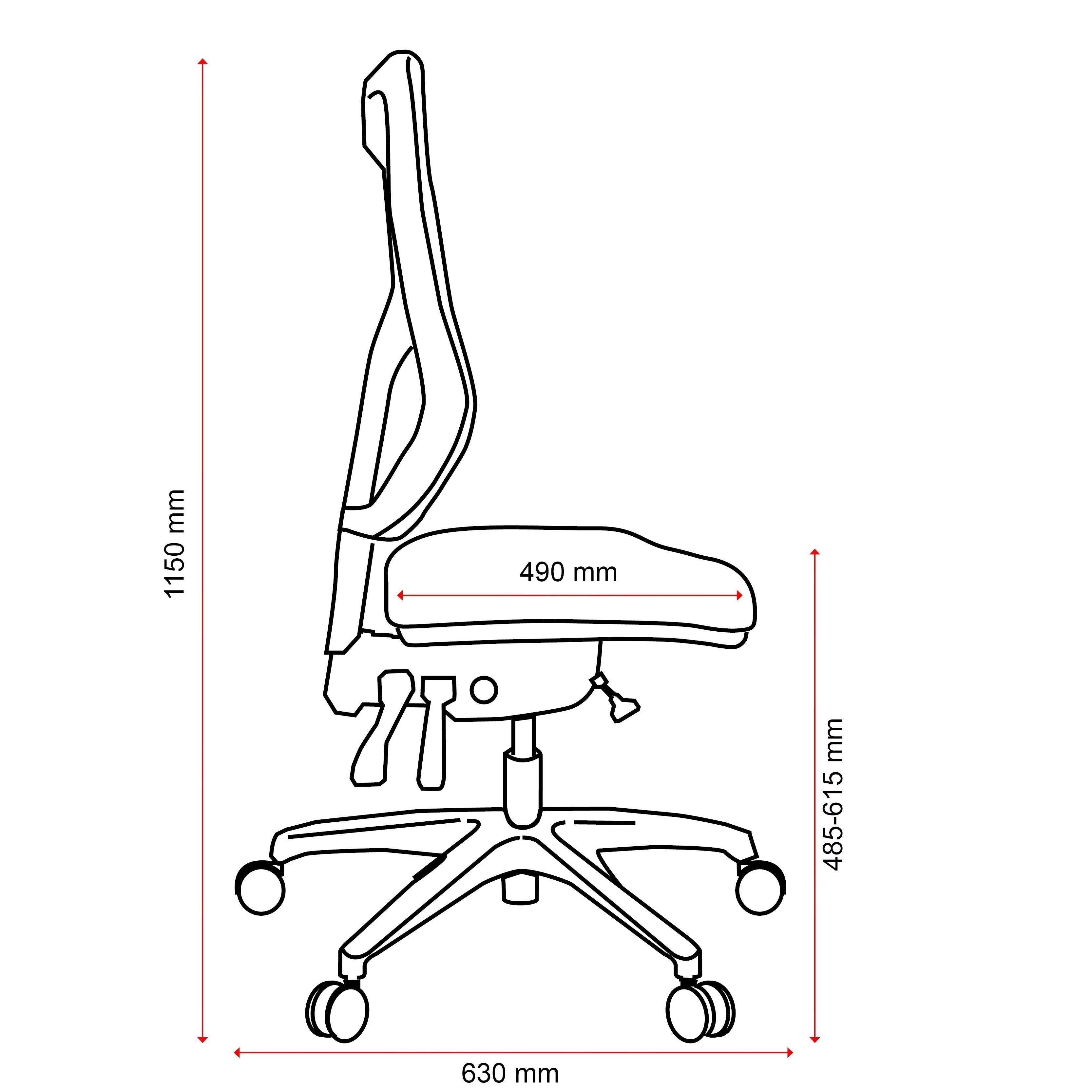 Buro Metro II 24/7 - High Back Ergonomic Office Chair | Black