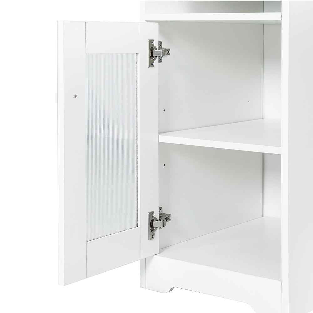Studio Executive Command Center | 150cm L-Shape Matte White