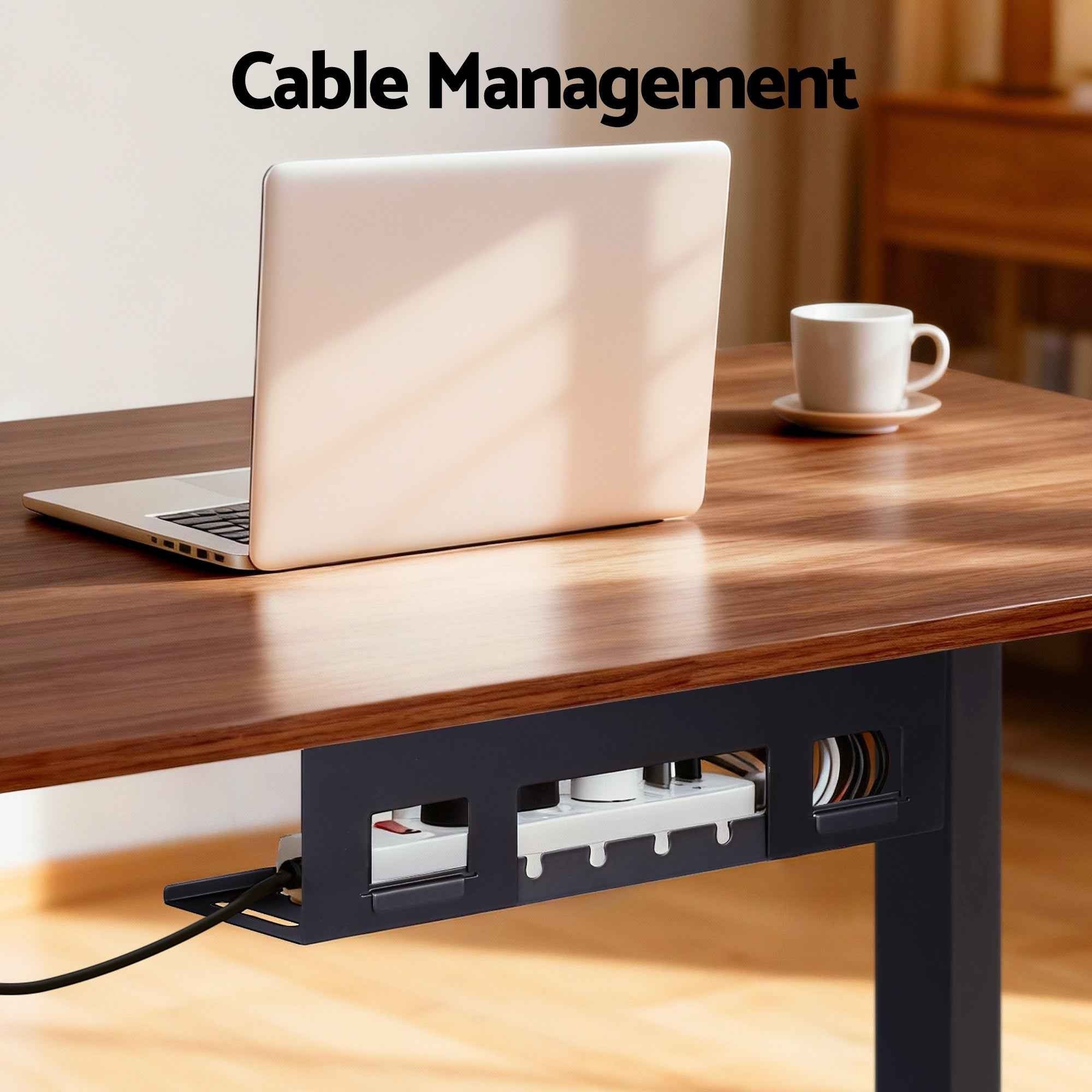 Studio Executive Dual-Motor Standing Desk | Walnut 140cm