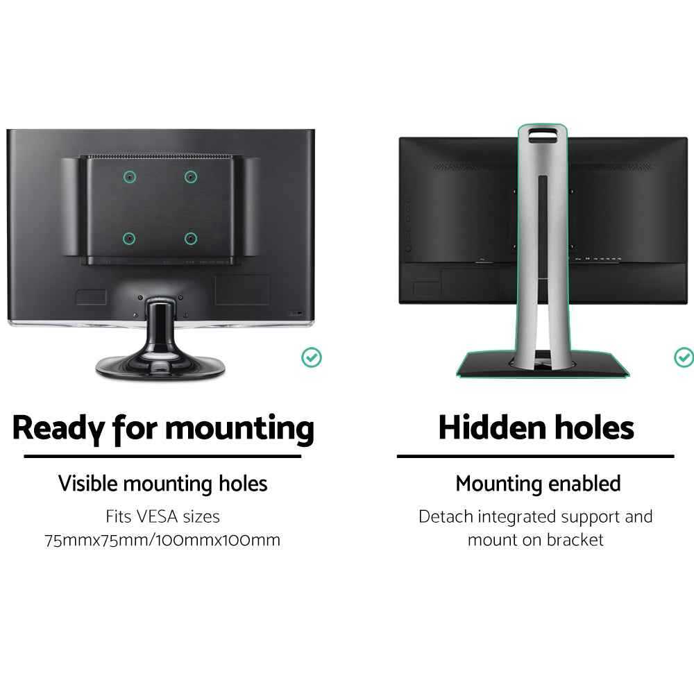 Studio Gas-Spring Single Monitor Arm | Matte Black