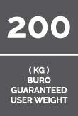 200 Kg Guaranteed User Weight