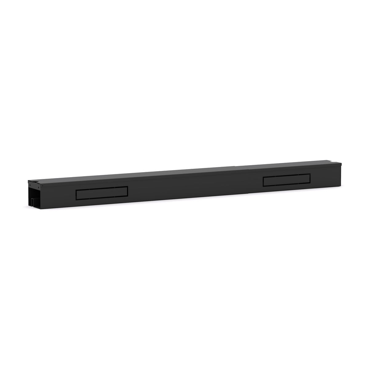 Klass Single-Sided Desk Cable Management Tray & Power Integration System
