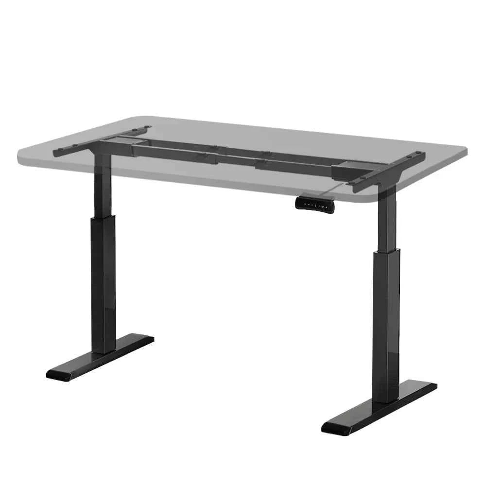 Studio Pro Dual-Motor Standing Desk Frame | Matte Black