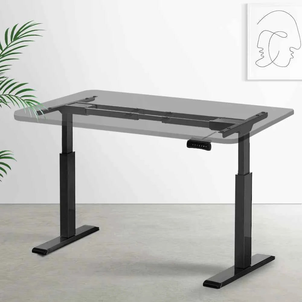 Studio Pro Dual-Motor Standing Desk Frame | Matte Black