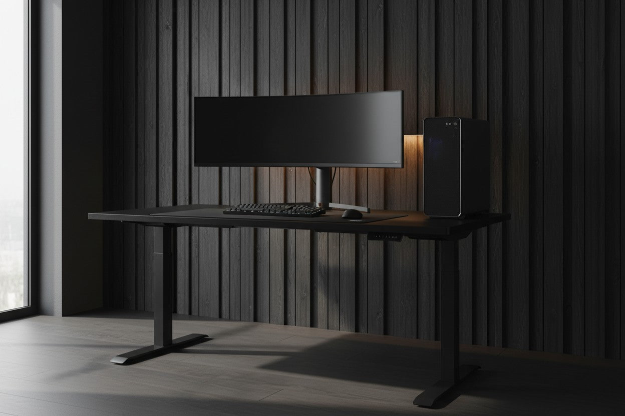 Studio Pro Dual-Motor Standing Desk | 140cm Black