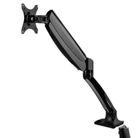 Cloud Office Studio Gas-Spring Single Monitor Arm | Matte Black