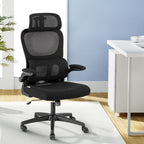 Cloud Office Studio Ergonomic Mesh Office Chair with Lumbar Support - Black