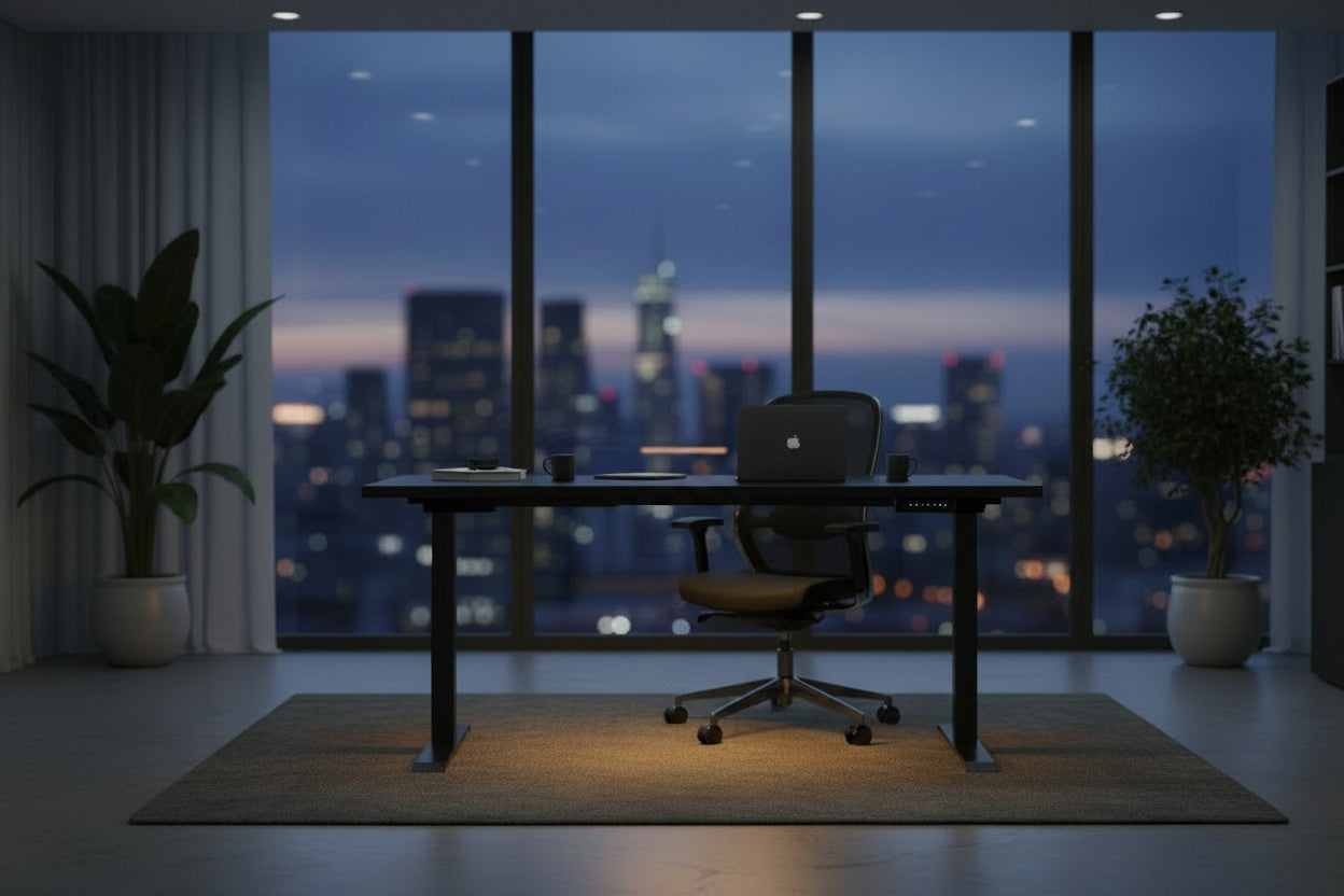 Studio Pro Dual-Motor Standing Desk | 140cm Black