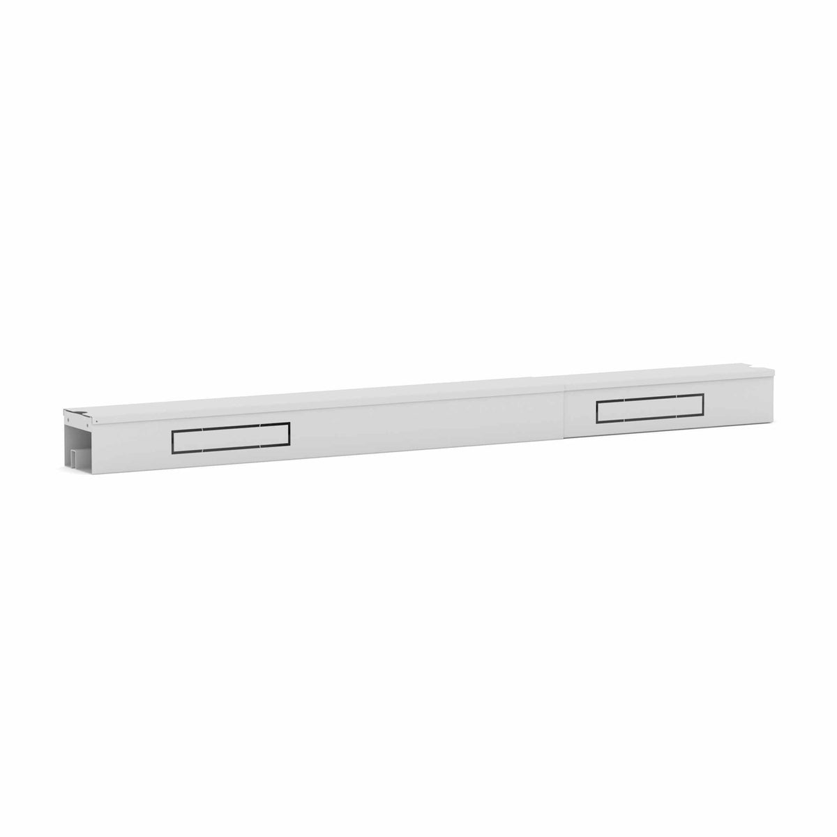 Klass Single-Sided Desk Cable Management Tray & Power Integration System