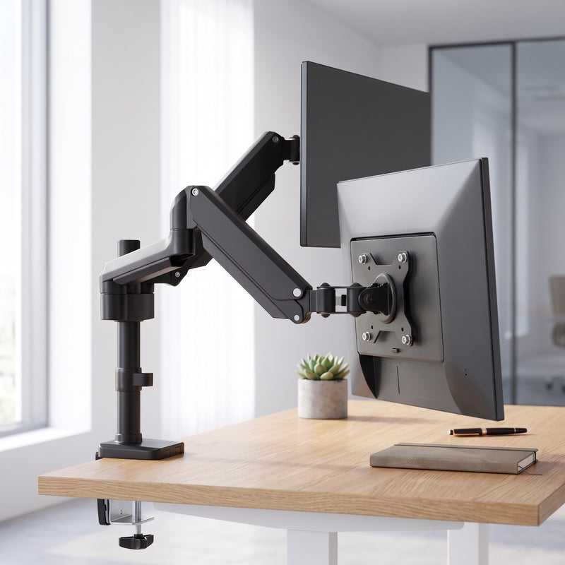 Effortless Dual-Screen Ergonomics